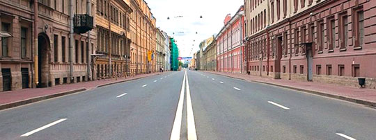 Билет 5, вопрос 1, Сколько проезжих частей имеет данная дорога?